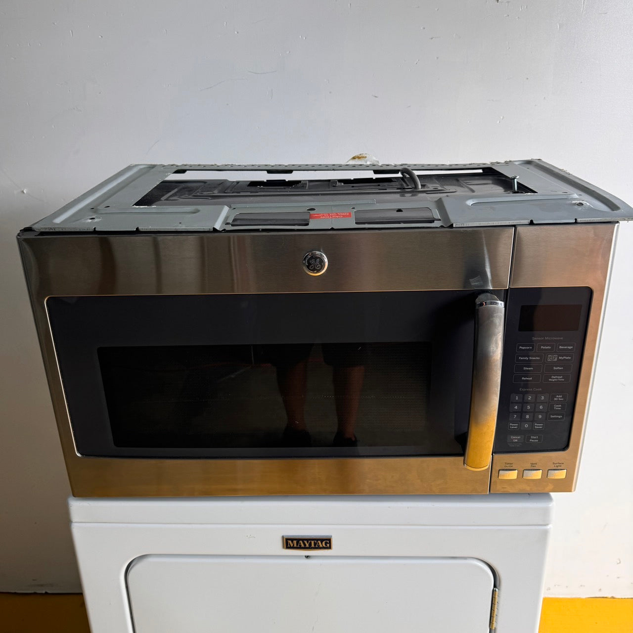 GE-Stainless-Steel-Over-the-Range-Microwave GE-Stainless-Steel-Over-the-Range-Microwave